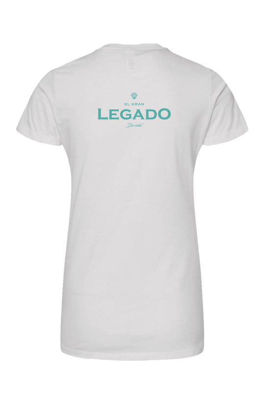 Women's Premium Cotton T-Shirt Blanco Still Streng
