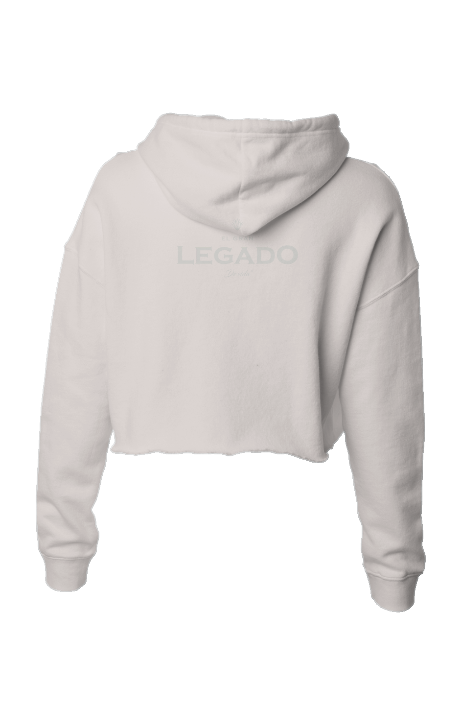 Lightweight Crop Hoodie - Blanco